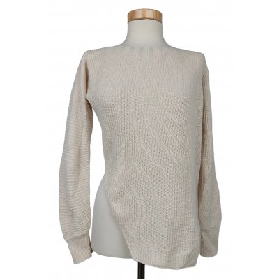 James Perse Damen Strickpullover, beige - Gr. XS 