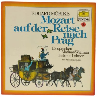 Vinyl LP - Eduard Mörike, Mathias Wieman, Helmut Lohner - Mozart auf der Reise nach Prag