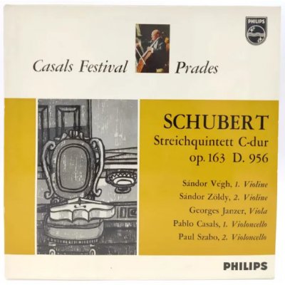 Vinyl LP - Schubert - Streichqintett C-dur - Casals Festival Prades 