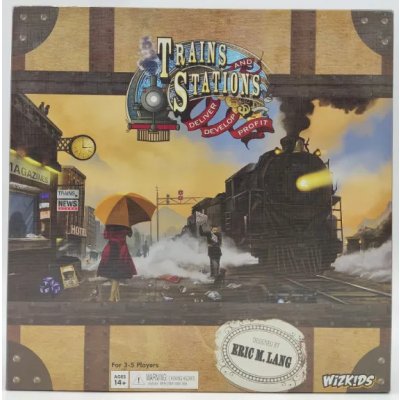 Trains and Stations - Gesellschaftspiel - Wizkids 