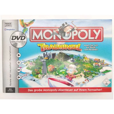 Monopoly Trauminsel - DVD Brettspiel - Parker