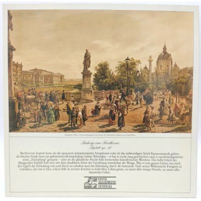 Vinyl LP - Ludwig van Beethoven, Gustav Mahler – Septett Op. 20 / 4. Satz Aus Der Symphonie Nr. 5 Cis-Moll, 6. Satz Aus Der Symphonie Nr. 3 D-Moll