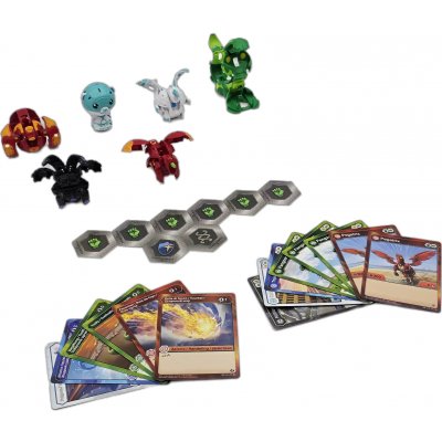 Bakugan Battle Pack (5er-Set) inkl. 14 Battle-Brawlers-Karten & 8 BakuCores