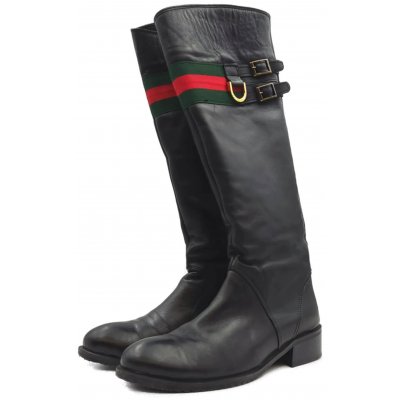 Gucci Damenstiefel schwarz Gr. 37