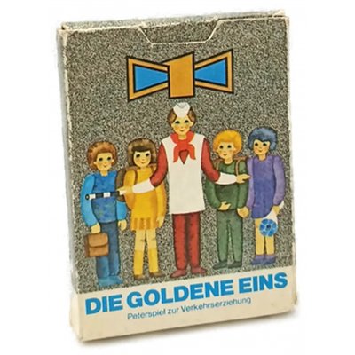 Verlag für Lehrmittel Pössneck: Vintage-Kartenspiel "Die goldene Eins"