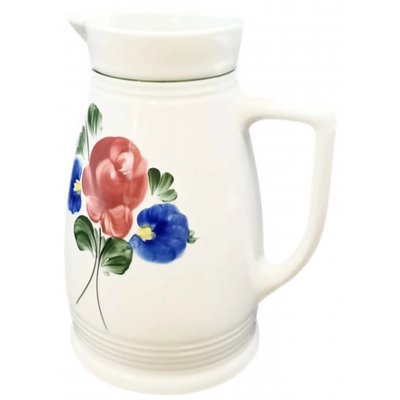 Lilienporzellan Austria - Alpenflora Glühweinkrug/Wasserkrug groß
