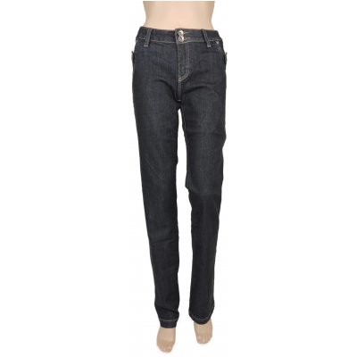 Bulkish Damen Jeans, schwarz - M / 38 (40), W30/L34