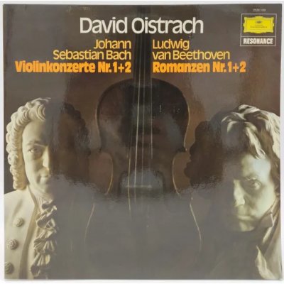 Vinyl LP - David Oistrach - Johann Sebastian Bach, Ludwig van Beethoven
