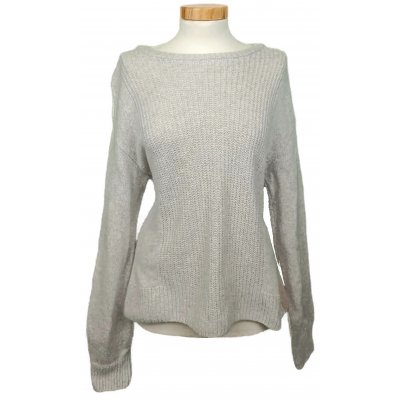 Marc Cain Damen Pullover grau/weiß Gr. M