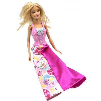 Mattel Barbie-Puppe mit pinkem Kleid