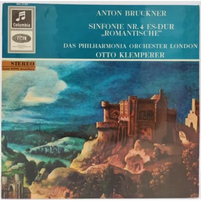 Vinyl LP - Anton Bruckner, Philharmonia Orchester London, Otto Klemperer - Sinfonie Nr. 4 Es-dur, Romantische