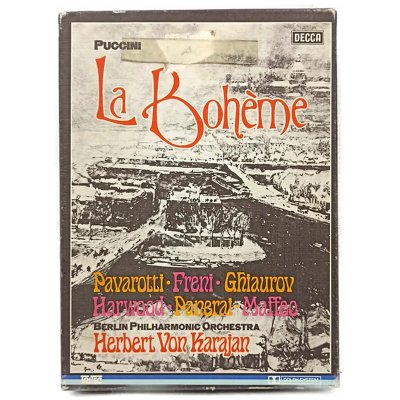 La Bohème auf 2 Musikkassetten 