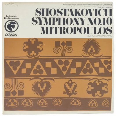 Vinyl LP - Shostakovich - Symphony No. 10 in E Minor op. 93