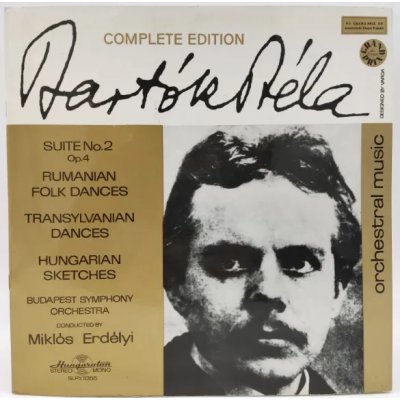 Vinyl LP - Bartok Bela - Rumanian Folk Dances, Transylvanian Dances, Hungarian Sketches