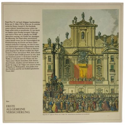 Vinyl LP - Wolfgang Amadeus Mozart - Konzert für Klavier und Orchester / Konzert für Flöte und Harfe