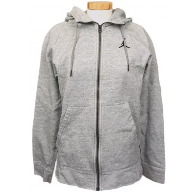 Jordan Reisverschlusshoodie unisex grau Gr. S