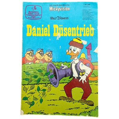 Walt Disneys Daniel Düsentrieb "35. Heft der Serie Mickyvision, 1972"