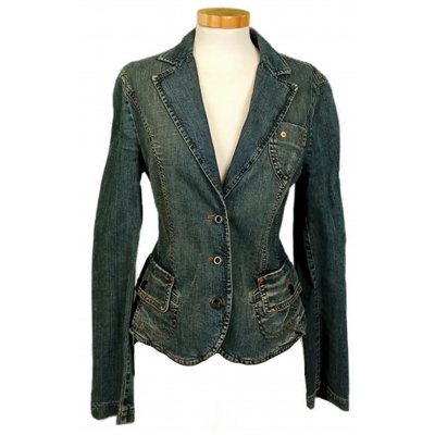 Marc Cain Damen Denim Blazer Gr. S