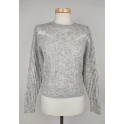 Iro Damen Wollpullover, grau - Gr. XXS