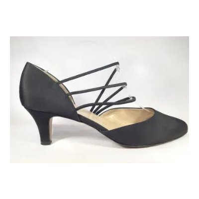 Peter Kaiser Damen Riemchen Pumps, schwarz - Gr. 39,5