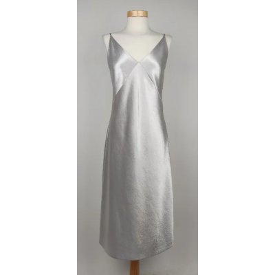 Vince Damen Maxikleid, silber - Gr. XS