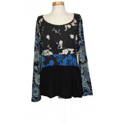 Desigual Damen Langarm Shirt mehrfarbig Gr. XL