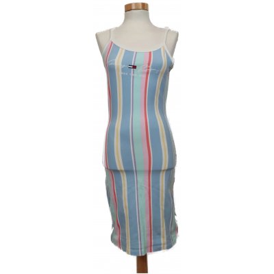 Tommy Hilfiger Damen Kleid mehrfarbig gestreift Gr. S
