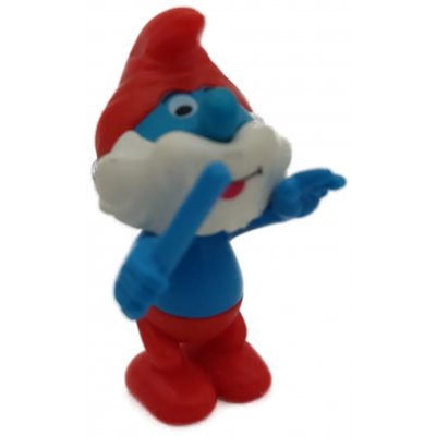 Ü - Eier Figur Schlumpf als Dirigent
