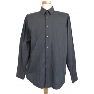Hugo Boss Herren Hemd anthrazit Gr. 43 (17)