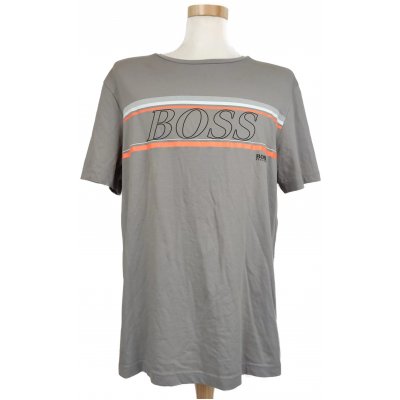 Boss Herren T-Shirt grau Gr. XXL
