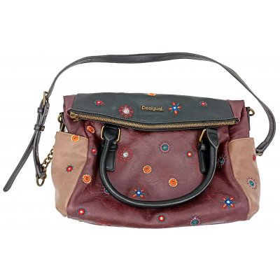 Desigual Damen Handtasche / Umhängetasche Blumenmuster