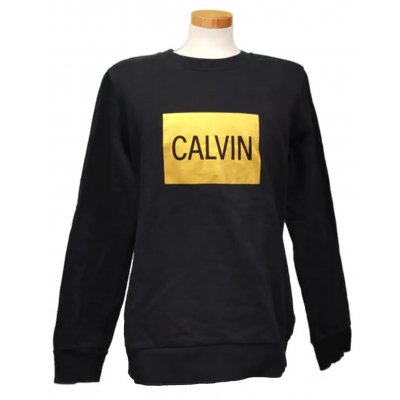 Calvin Klein Jeans Herren Pullover mit Logo schwarz Gr. XL