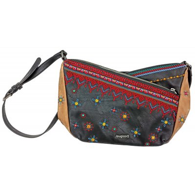 Desigual Lululove Harry Mini Damen Handtasche / Umhängetasche Blumenmuster