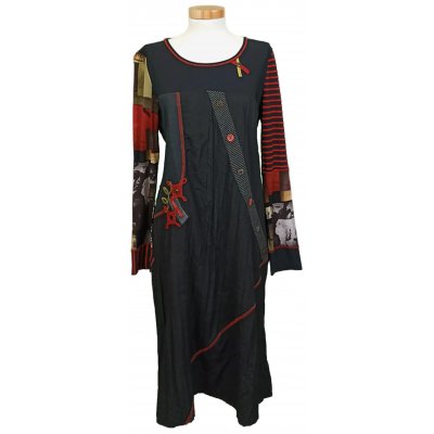 Pause Cafe Damen Midikleid gemustert Gr. 42