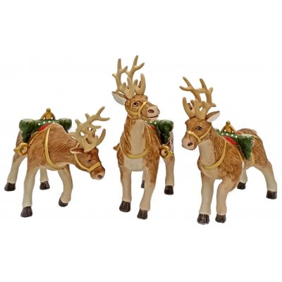 Weihnachts-Rentier-Figur Set