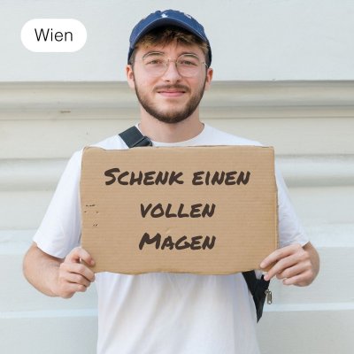Schenk eine warme Suppe für bedürftige Menschen