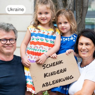 Schenk Kindern in der Ukraine einen sicheren Raum zum Spielen
