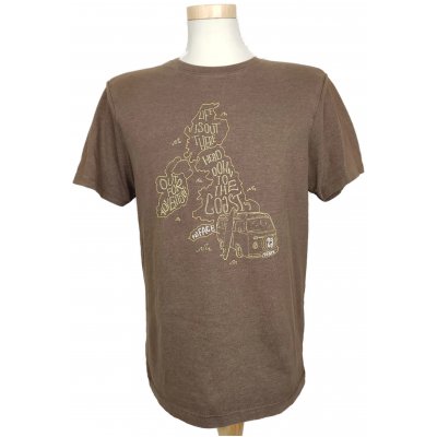Fat Face Herren T-Shirt braun Gr.M