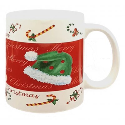 Weihnachtstasse gemustert