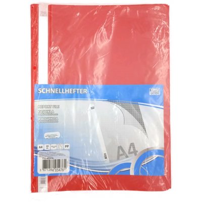 TIPTOP OFFICE Schnellhefter rot 10 Stk. A4