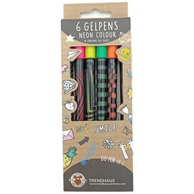 Trendhaus 6 Gelpens Neon Colour