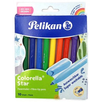 Pelikan Colorella Star 10-teiliges Fasermaler-Set