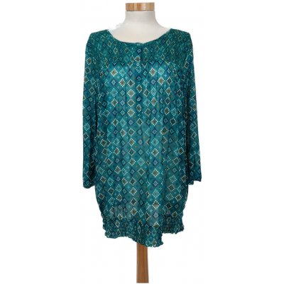S.Oliver Damen Shirt petrol/bunt Gr. 42