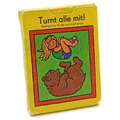 Verlag für Lehrmittel Pössneck: Vintage-Kartenspiel „Turnt alle mit!“