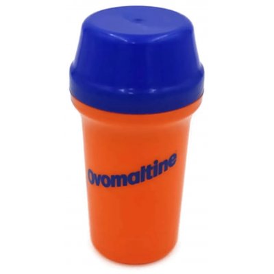 Ovomaltine Trinkbecher mit Deckel Vintage