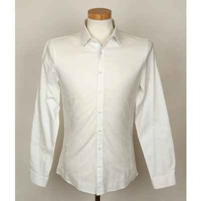 Calvin Klein Herren Hemd weiß Gr. 39
