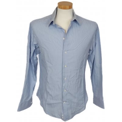 Armani Herren Hemd blau/weis Gr. 39