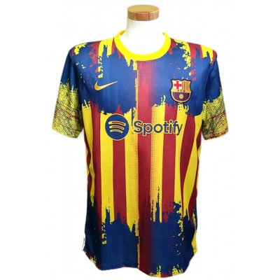 Nike Dri-Fit Barcelona Ronaldinho La Liga Fußball Spotify Trikot mehrfarbig Gr. XL
