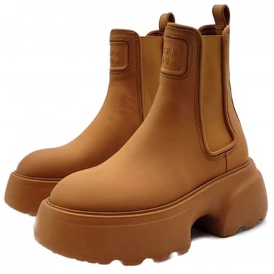 Copenhagen Studios Chelsea Boots aus Leder caramel Gr. 36
