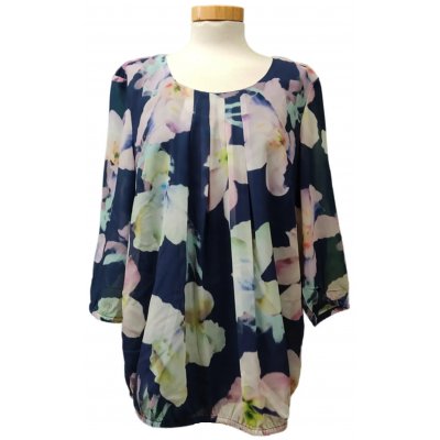 FairLady Dreiviertel Bluse gemustert Gr. L